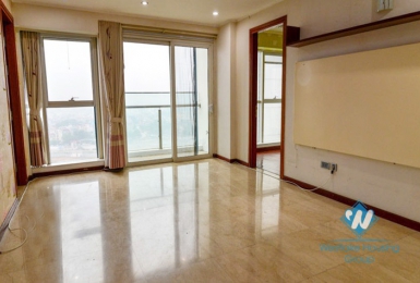 Unfurnished three bedrooms apartment for rent in L building, Ciputra, Tay Ho, Ha Noi